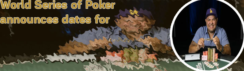 Wsop main event 2024 dates