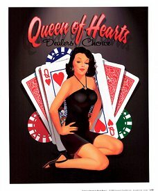 Ladies Rule the Felt! (Queen of Hearts by Ralph Burch)